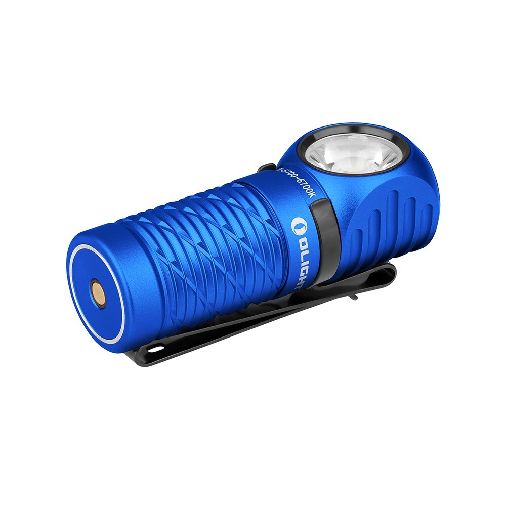 Olight Perun 2 Mini Blue LED Rechargeable Headlamp, 1100 Lumens, Cool White