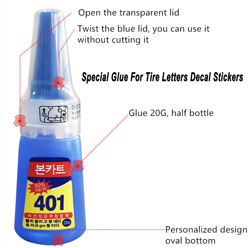 Tire Lettering Sticker TOYO TIRES PROXES 1.06'' 14''-22'' With Glue Adhesive