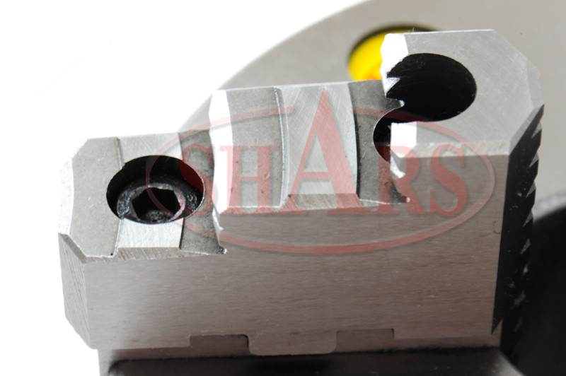 6" 3 Jaw Reversible Jaw Self Center Lathe Chuck+1-1/2"-8 Back Plate TIR Cert L[