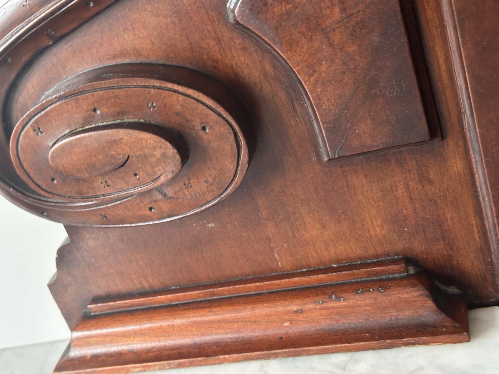 Victorian Drop Well Dresser with Jenny Lind Design and Mirror Circa 1900