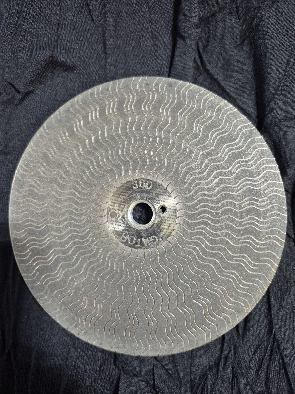 GLENDO ACCU-FINISH 6"  Wheel 360 Grit Carbide LAPPING WHEEL  for Series 2 Nice