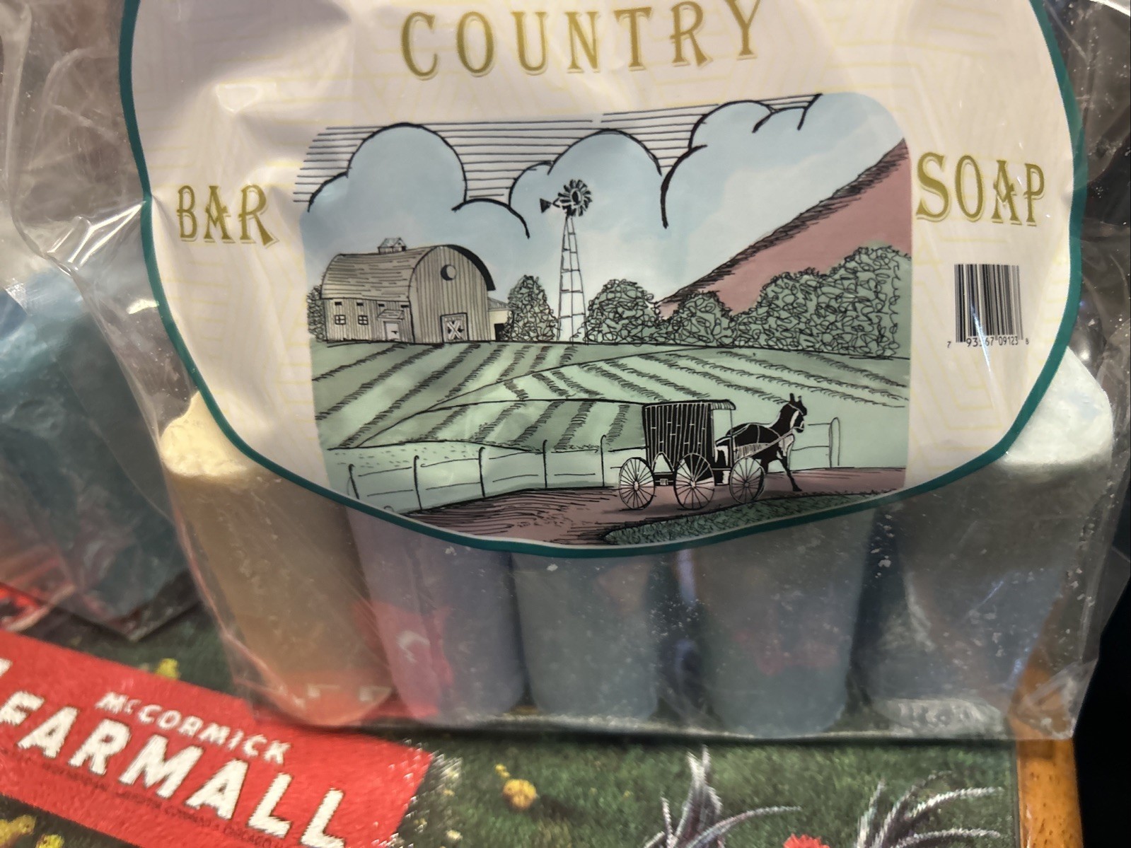 Amish Soap Mixed Colors 2 Bags 10 Bars Scented Amazing Soap