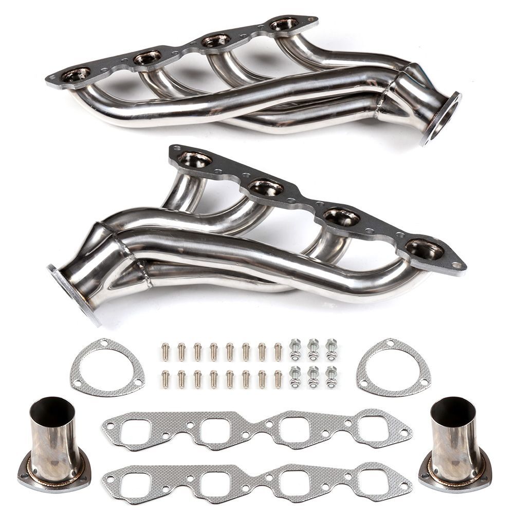 Shorty Headers For Chevy GMC Big Block BBC 366 396 402 427 454 Chevelle 7.4L