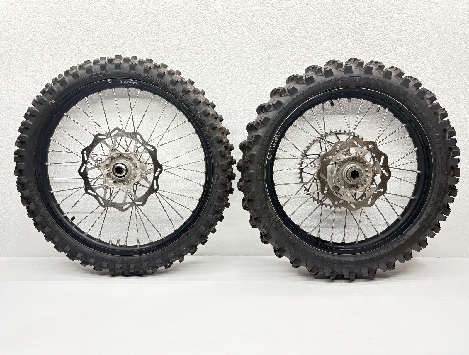 DID Wheel Set Front Rear 21/19 Fits Husqvarna FC350 2019-2022 Rim Sprocket Hub ✅