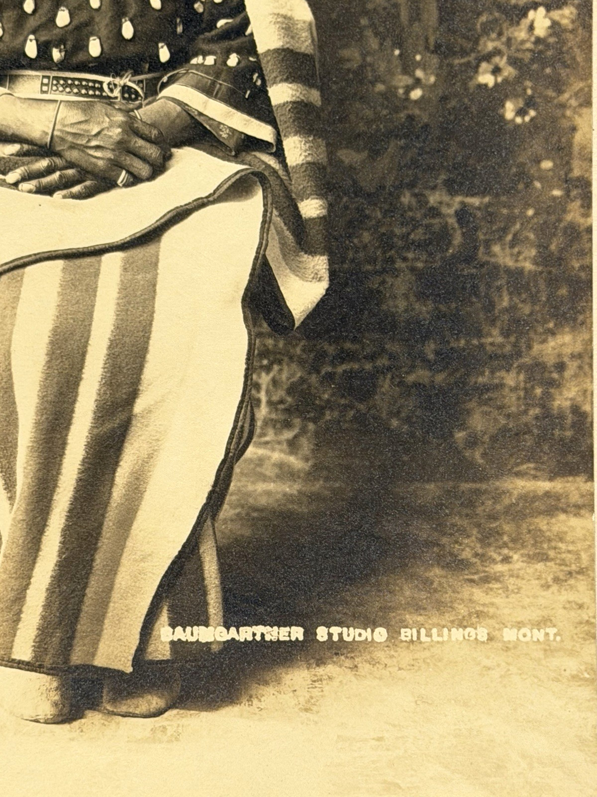 Vintage Native American Indian Photograph of A Woman; 1880's - 1900's