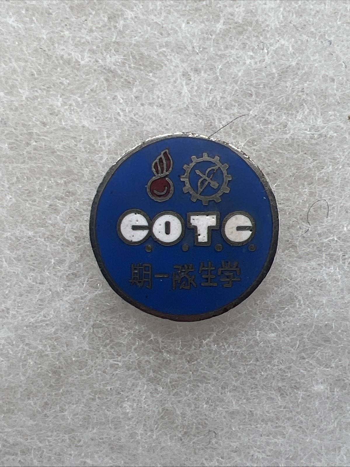 WW2 US Army Officer China Burma India Insignia Lot ROC Pin (FF470