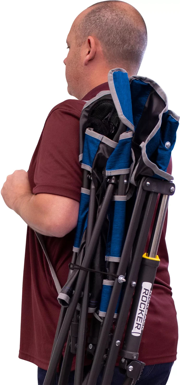 GCI Outdoor Kickback Rocker Color: Royal Heather