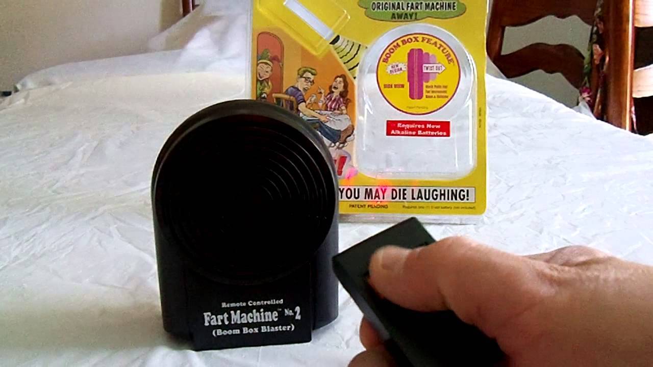 Fart Machine No. 2 Remote Control Prank Farting Sound Joke Gag Gift Newest Model