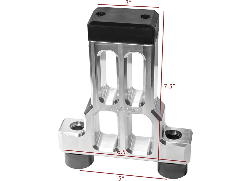 Extreme Max 3006.7184 Skeleton Transom Saver Yamaha 4-13/16" Trim Rod Spacing