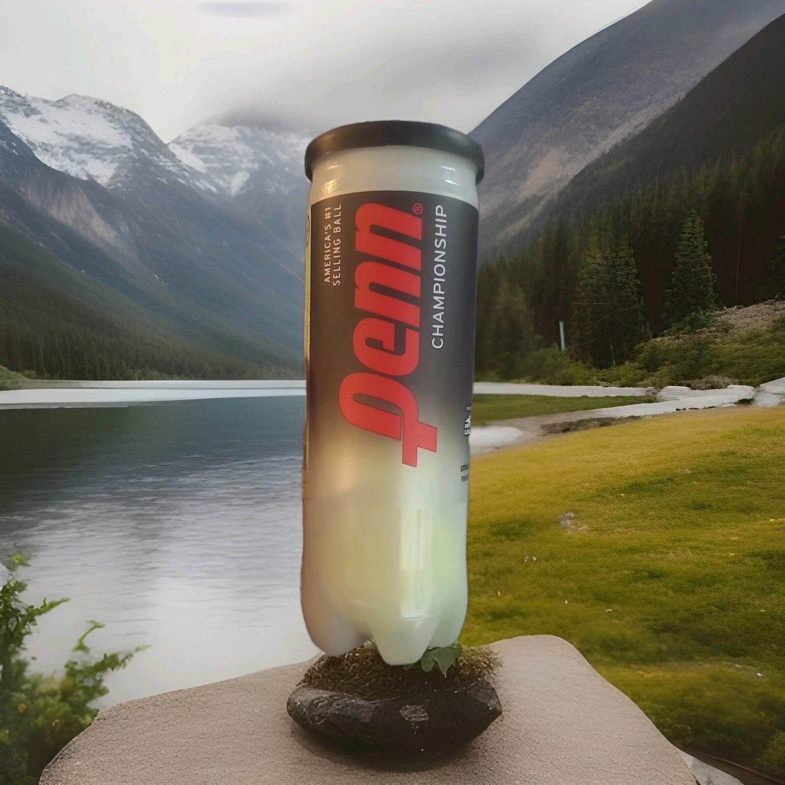 Penn 4 Championship Tennis Balls Extra Duty Felt 3 Ball Can Sealed New Tournamen