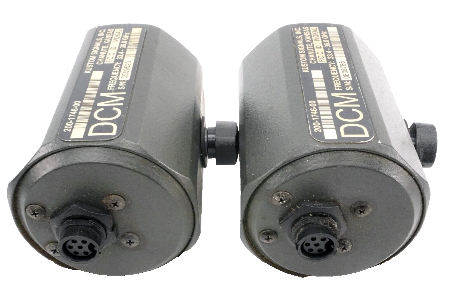 Kustom Signals Golden Eagle II Ka-band Police Radar Gun With Fork A