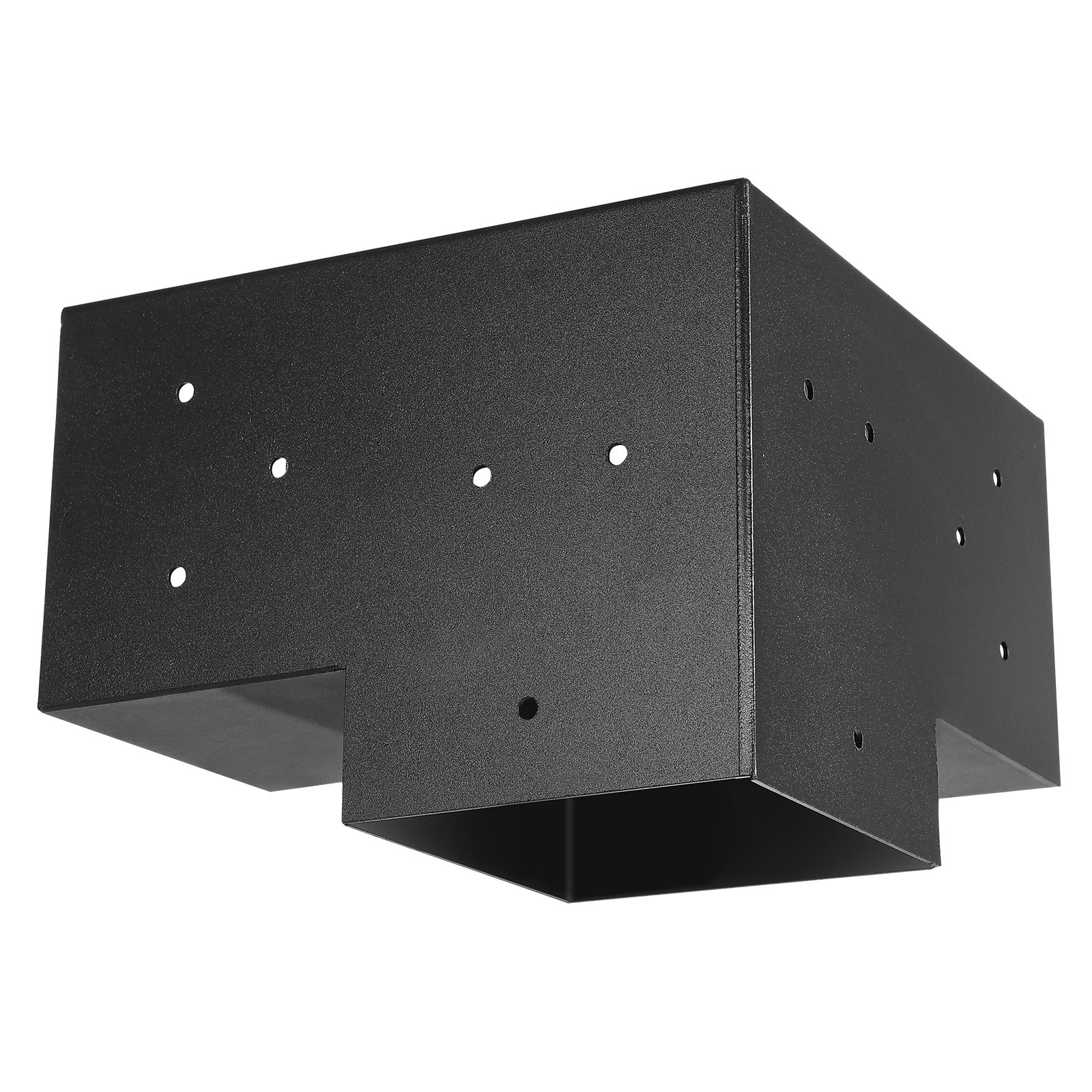 VEVOR 6x6" Pergola Bracket Kit Inner 5.5x5.5 3-Way Brackets 4 Pcs with 4 Bases