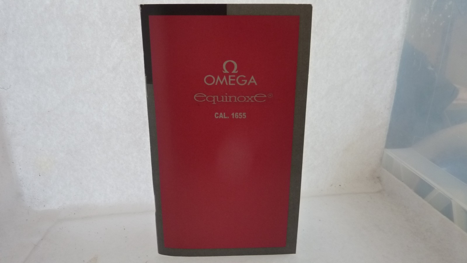 OMEGA EQUINOXE REVERSIBLE MODEL INSTRUCTIONS 3 MANUALS AMAZING.