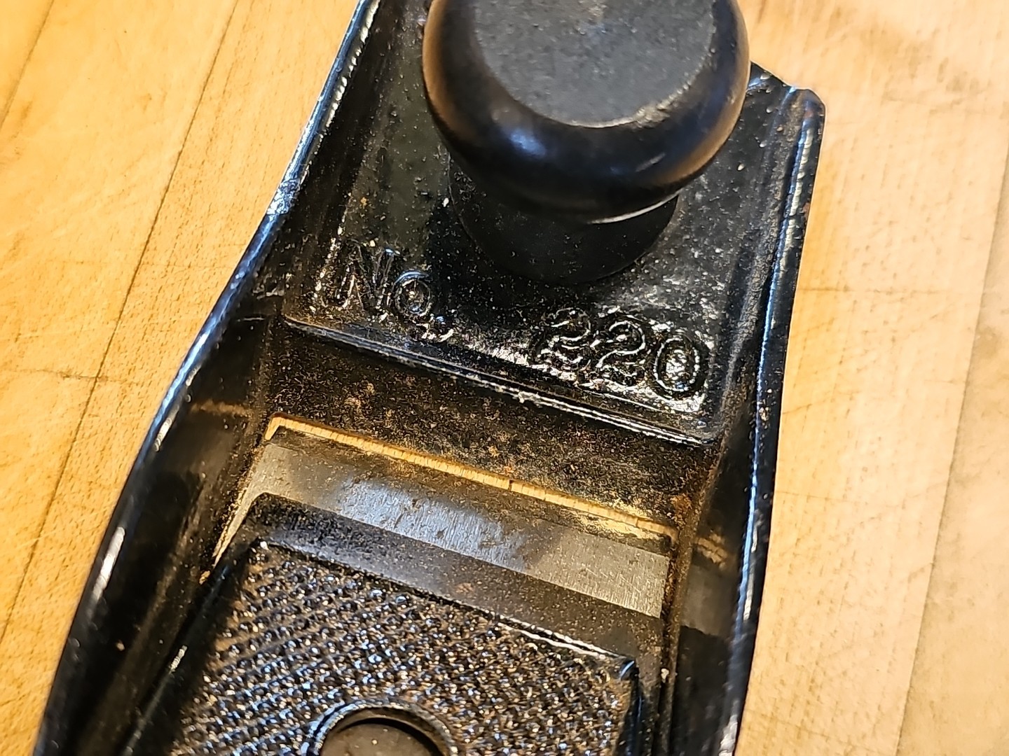 Vintage Stanley No. 220 Block Plane USA Made Used Free Shipping