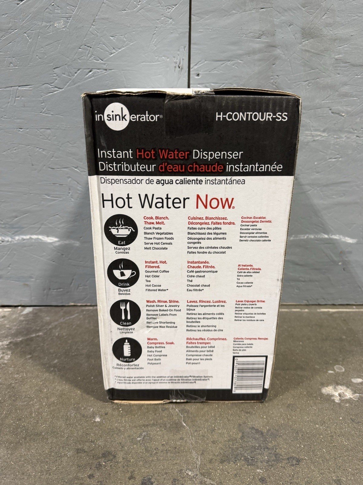 InSinkErator H-CONTOUR-SS Chrome Invite Contour Instant Hot Water Dispenser