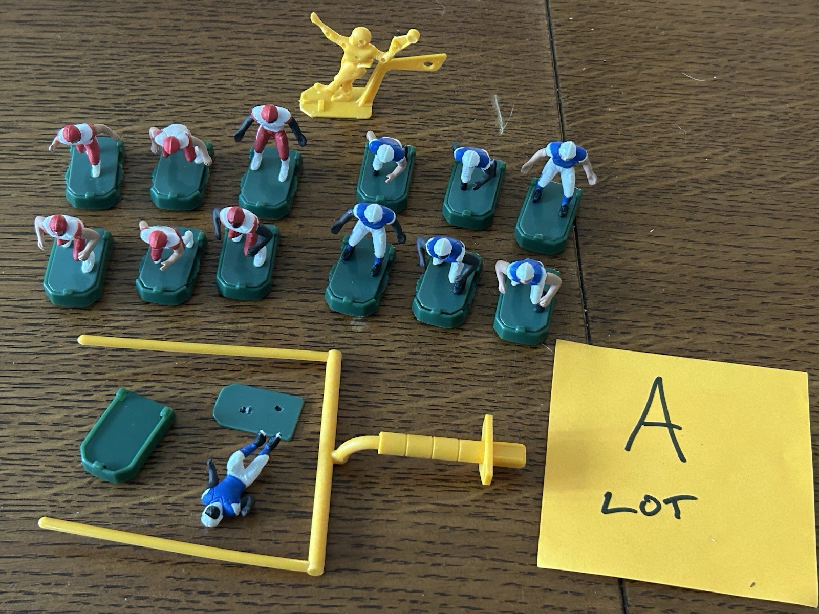 Vtg 2007 NFL Excalibur Electronic Vibrating Football Game Pieces/Parts "A" Lot