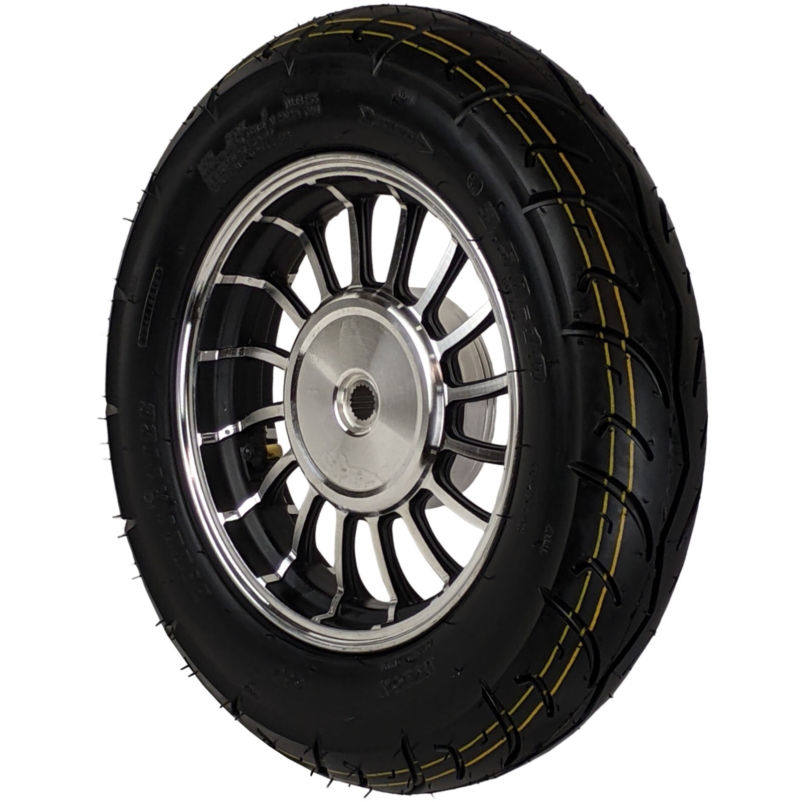 10" Inch Rear Wheel and 3.5-10 Tire Assembly 50cc Scooter Moped GY6 TaoTao