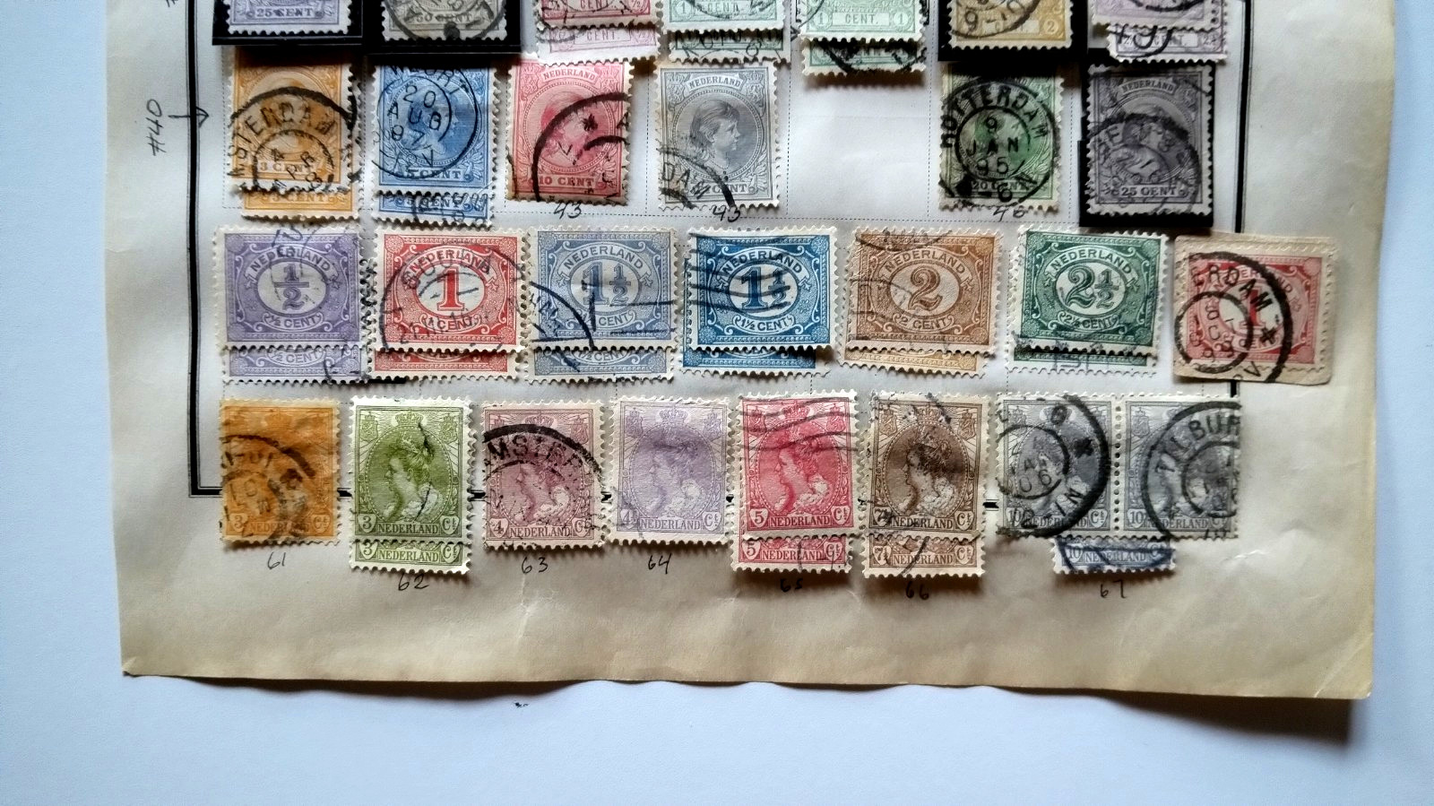 Netherlands Stamp Collection- Used / MH / MNH On Pages / Stock Cards