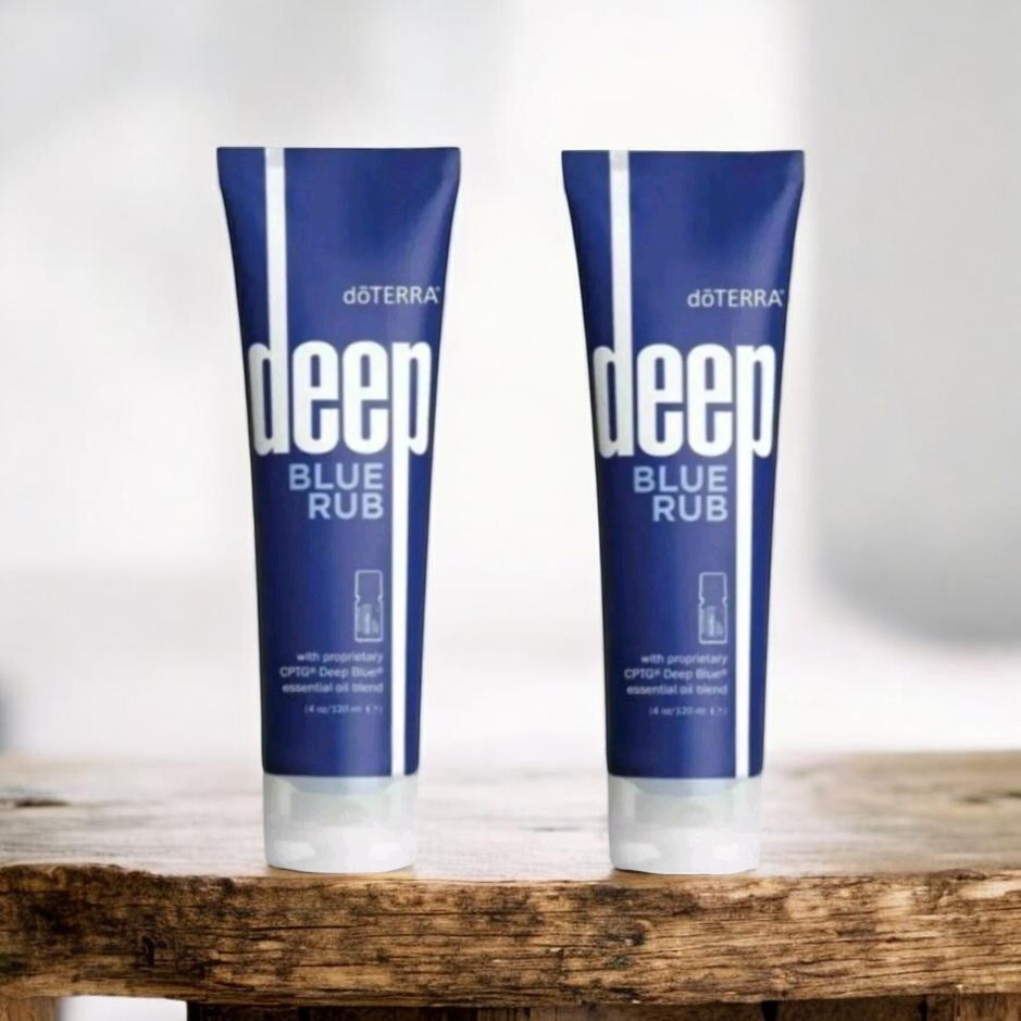 New 2PACK doTERRA Deep Blue Rub 4 oz - EXP：2028
