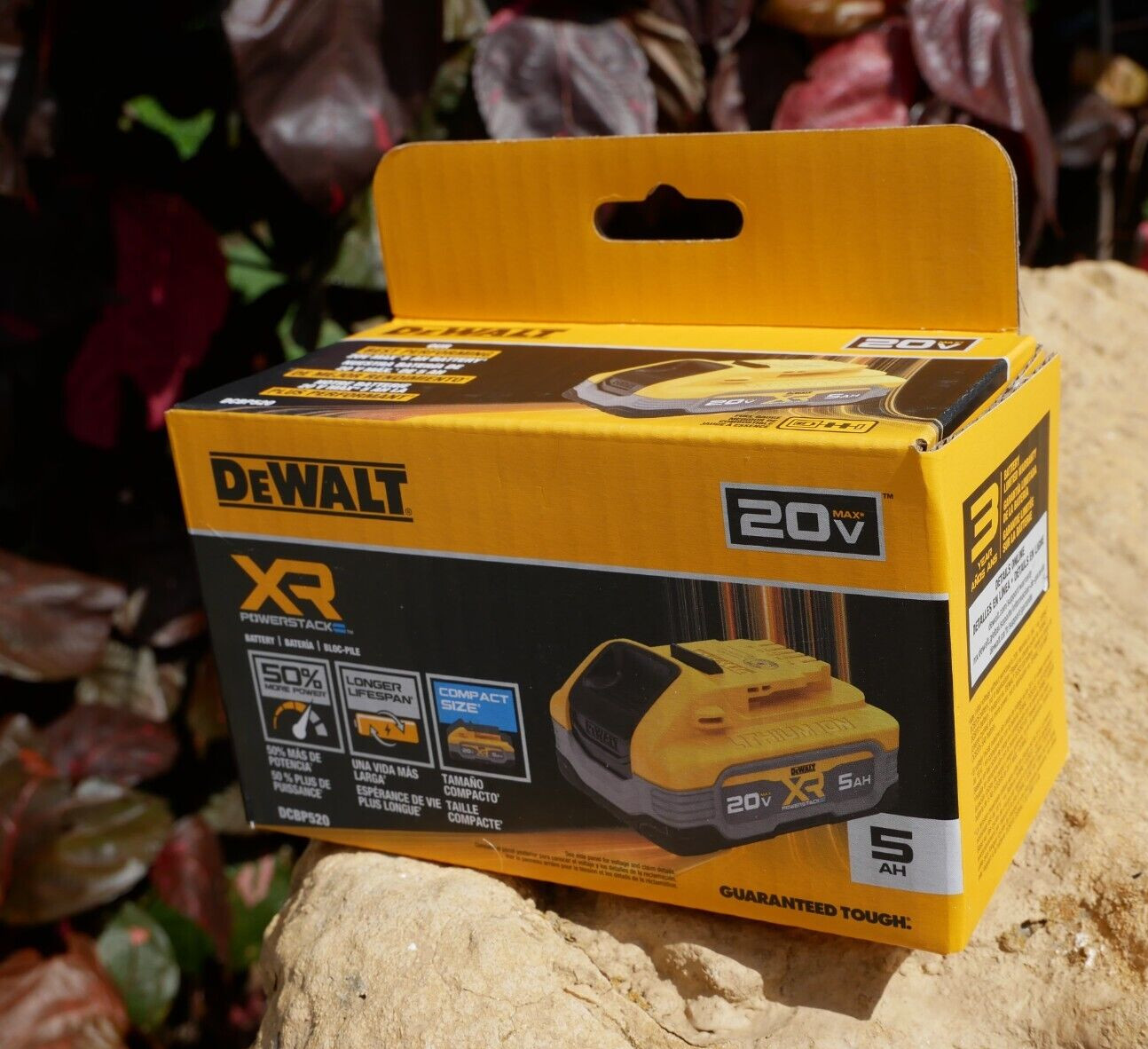 DeWALT DCBP520 POWERSTACK 20V Lith-Ion 5.0Ah Battery ✅ NEW ✅