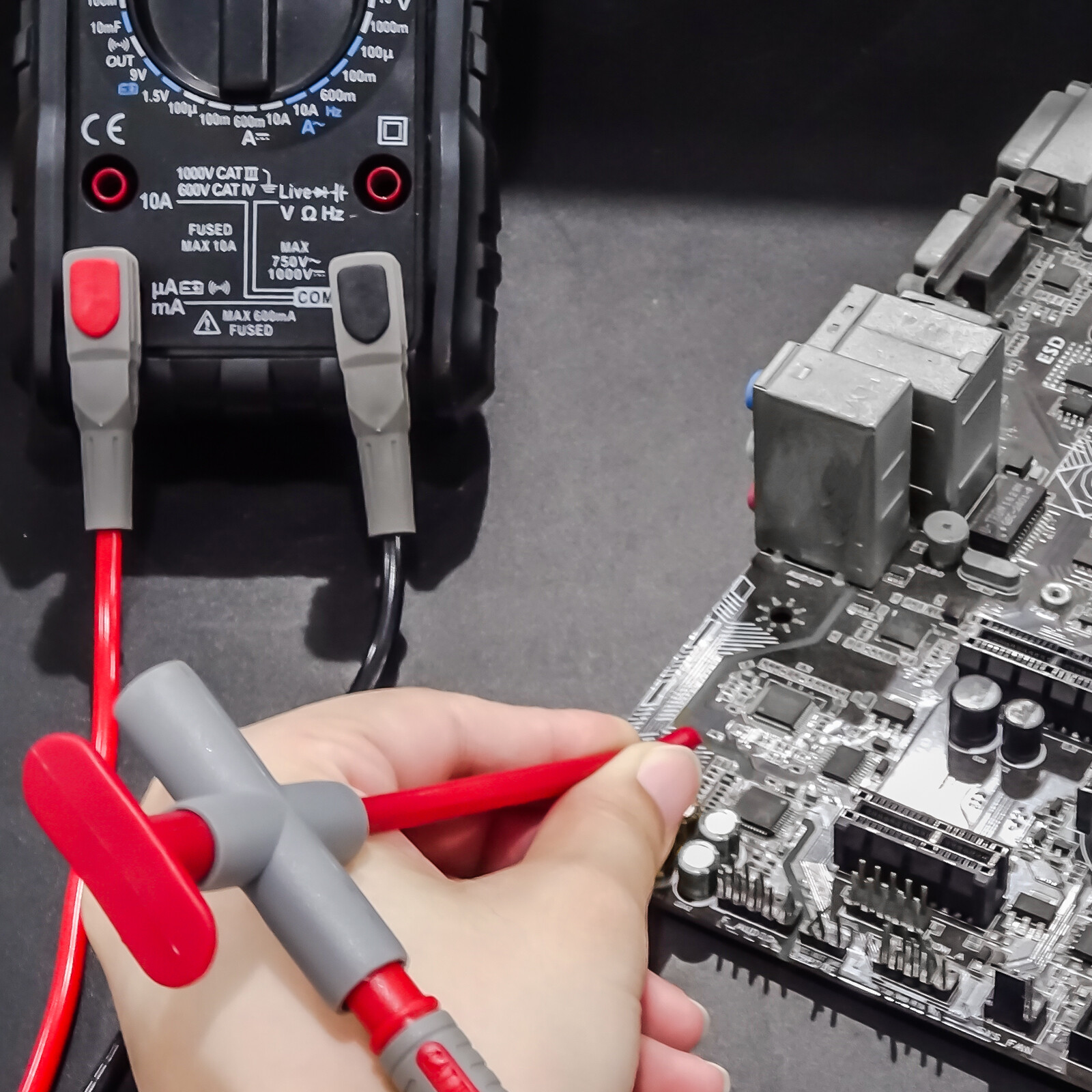 Puncture Probes Wire Piercing Test Clips Multimeter Piercing Probes Automotive