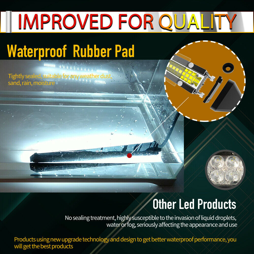 22 inch Slim Led Light Bar Spot Flood Combo Offroad UTV ATV Boat Truck DRL 20"