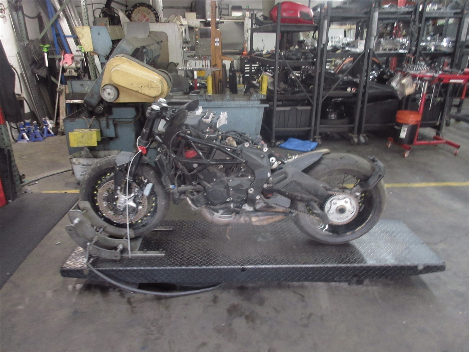 2020 20-21 MV Agusta Brutale 800RR Crankcase Case Engine Motor Block Piston Lot