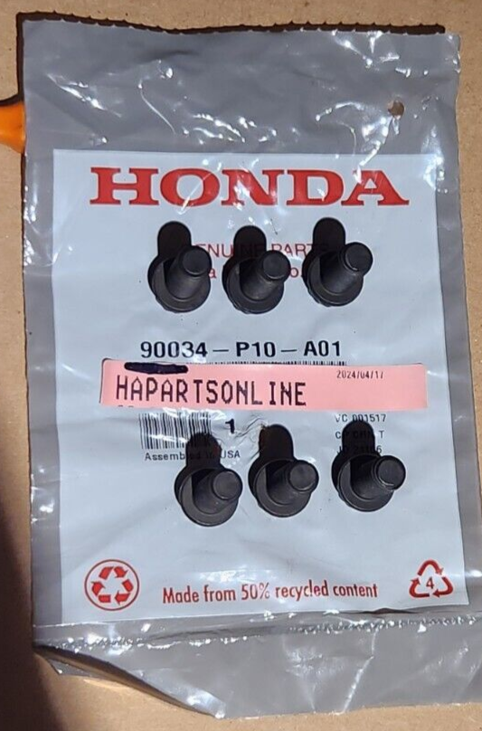 Genuine Honda Acura OEM Pressure Plate Bolt Set 6PCS D B F K H Series NEW SEALED