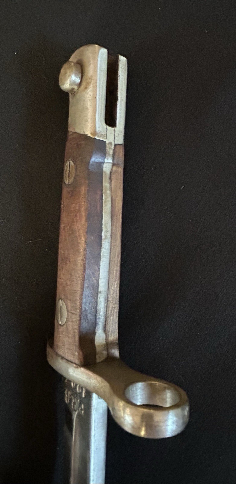 NICE! ORIGINAL Model 1893 Hump Back SPANISH P.R.8 BAYONET w/ SCABBARD