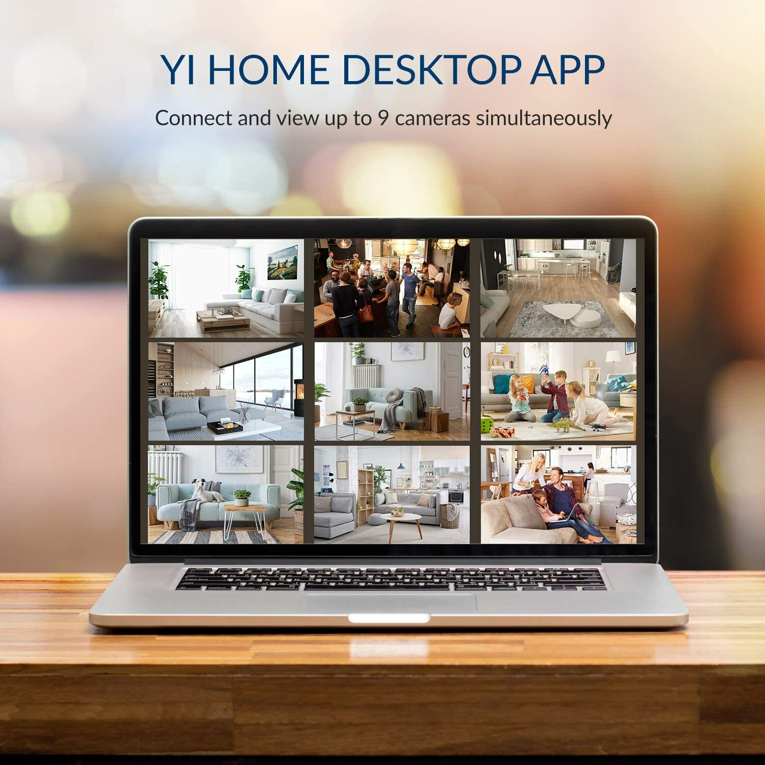 Kami by YI 4pcs Security Home IP Camera 1080p WiFi Wireless Indoor Surveillance