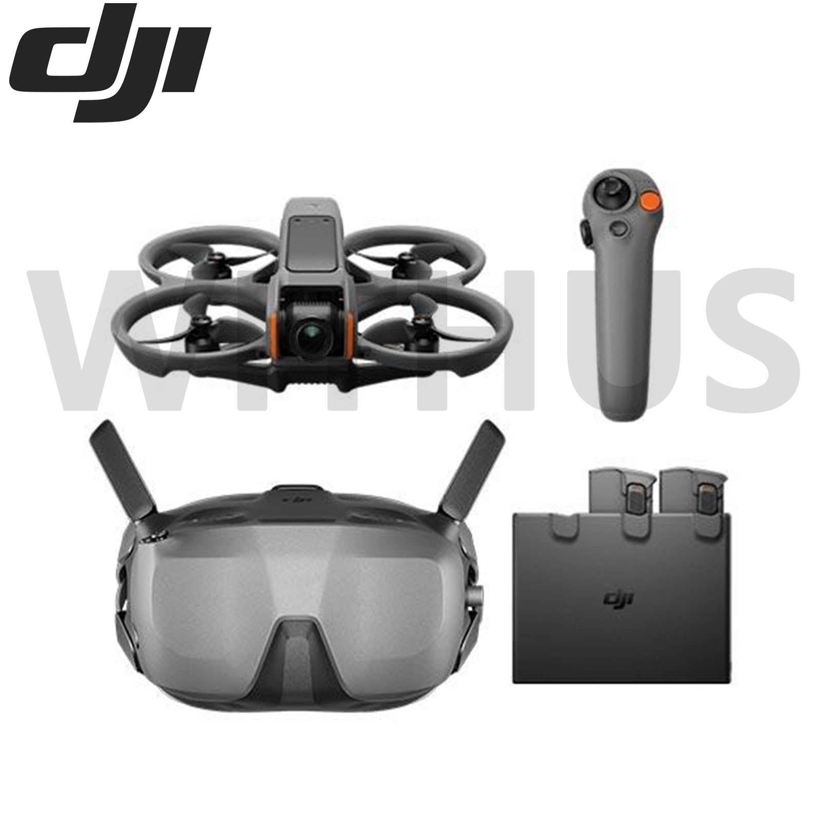 DJI Avata 2 Fly Smart Combo ( 3 Batteries + Goggles N3 ) Drone/ No Tariffs In US