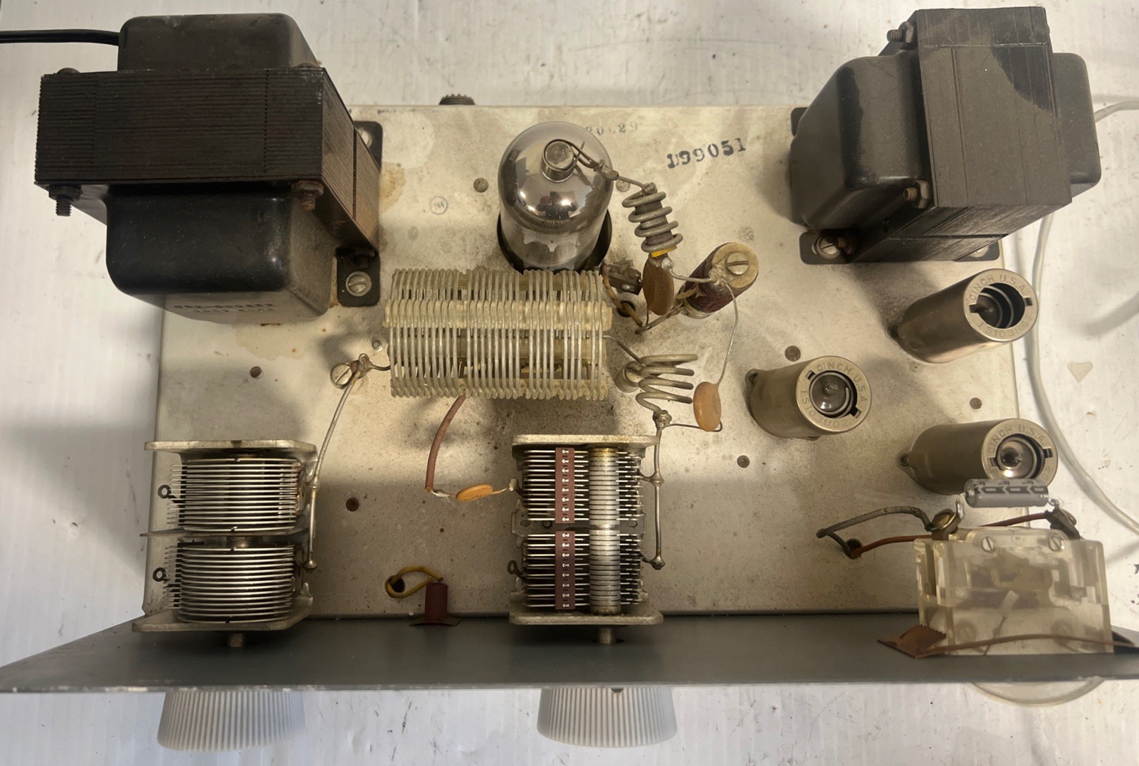 Hallicrafters HT-40 Radio Transmitter Re-Capped Works Please Read description.