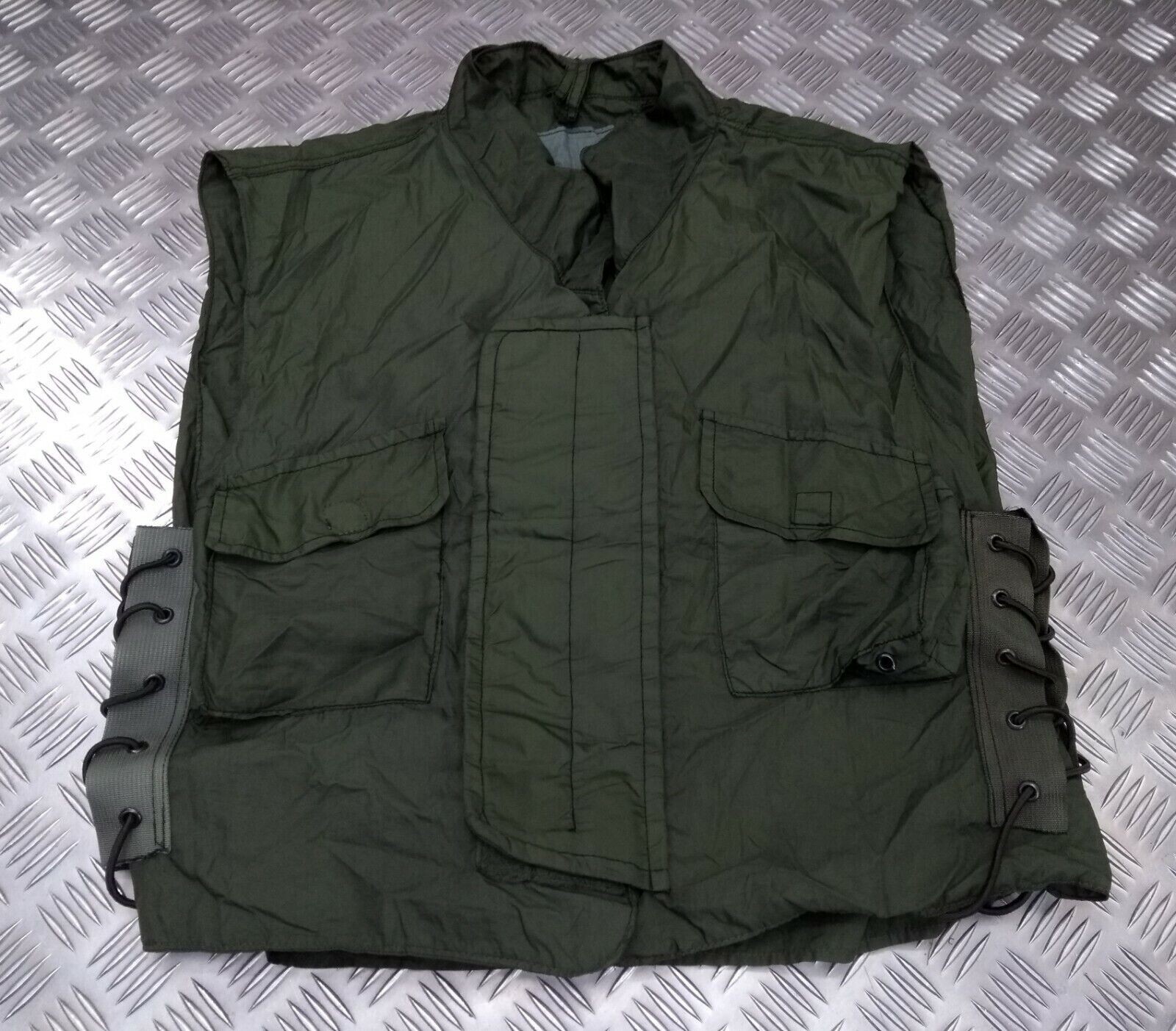Genuine Military Issue 1980's IDF Flak Vest Cover Overdyed OD Green Airsoft