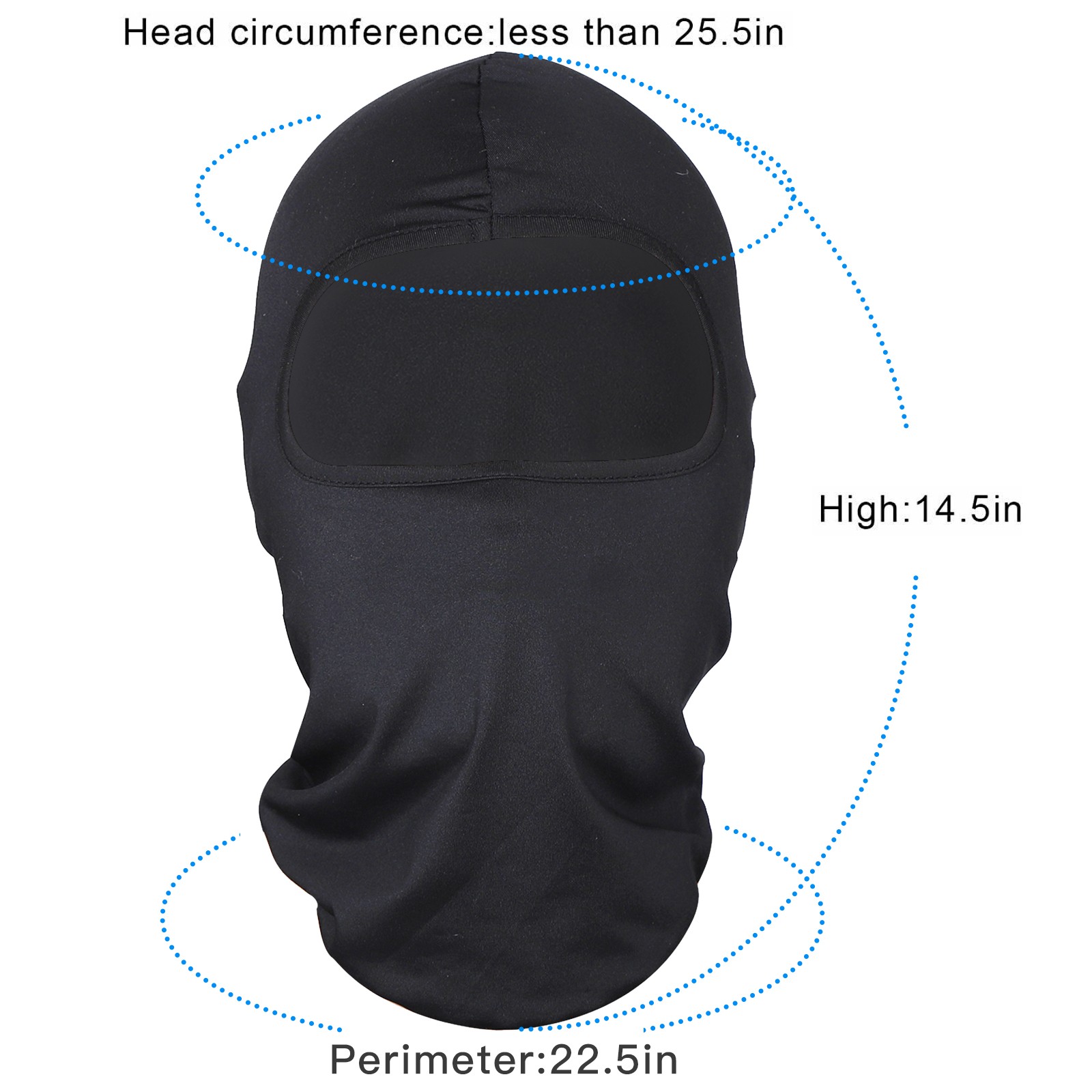 5-50PCS Tactical Balaclava Thin Full Face Mask Lightweight Motorcycle Warmer Ski