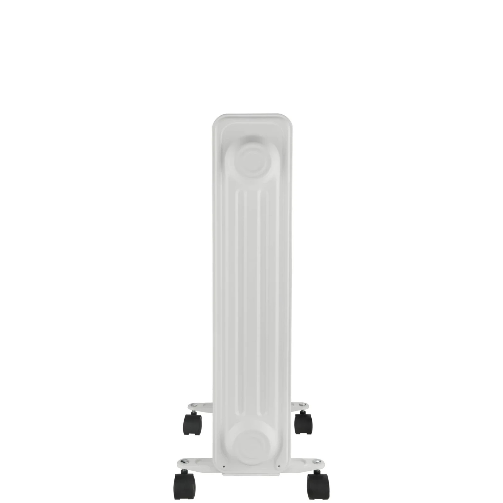 1500W Mainstays Mechanical Oil Filled Electric Radiator Heater White Open Box