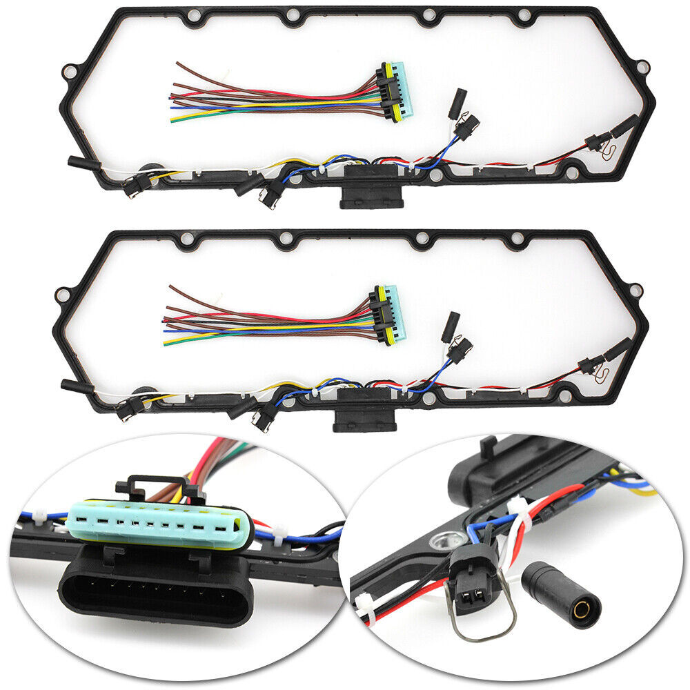 Valve Cover Gaskets Harness F81Z-6584-AA For 98-03 Ford 7.3L Powerstroke Diesel