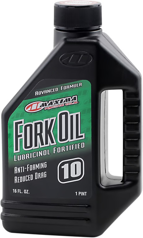 Maxima Fork Oil - 10WT - 16oz. Motorcycle ATV/UTV Street Bike Dirt Bike PWC