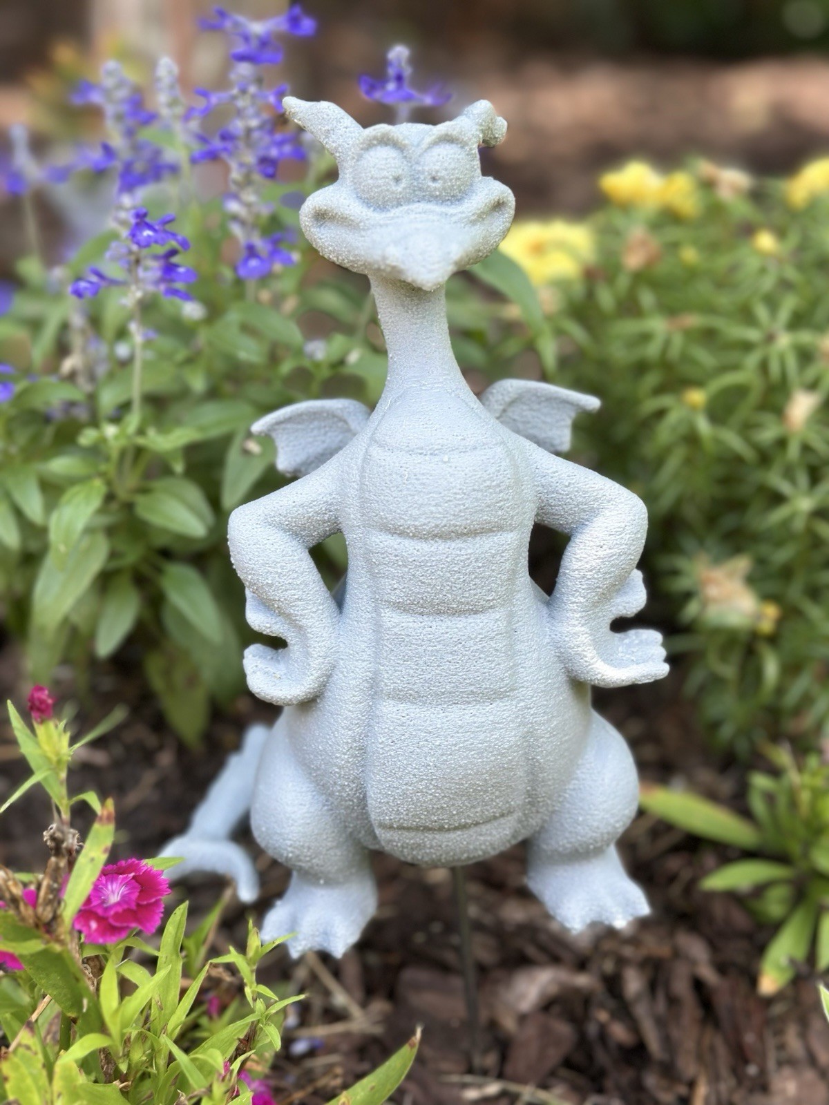 FIGMENT Disney Garden Statue Flower Decor Festival Epcot Parks Outdoor Gift