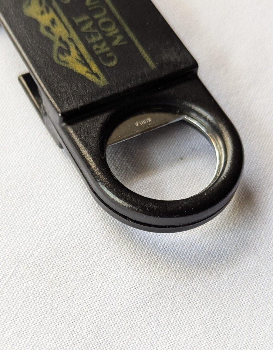 Great Smokey Mountains Advertisment Bar Multi Tool Corkscrew Opener Knife Cat