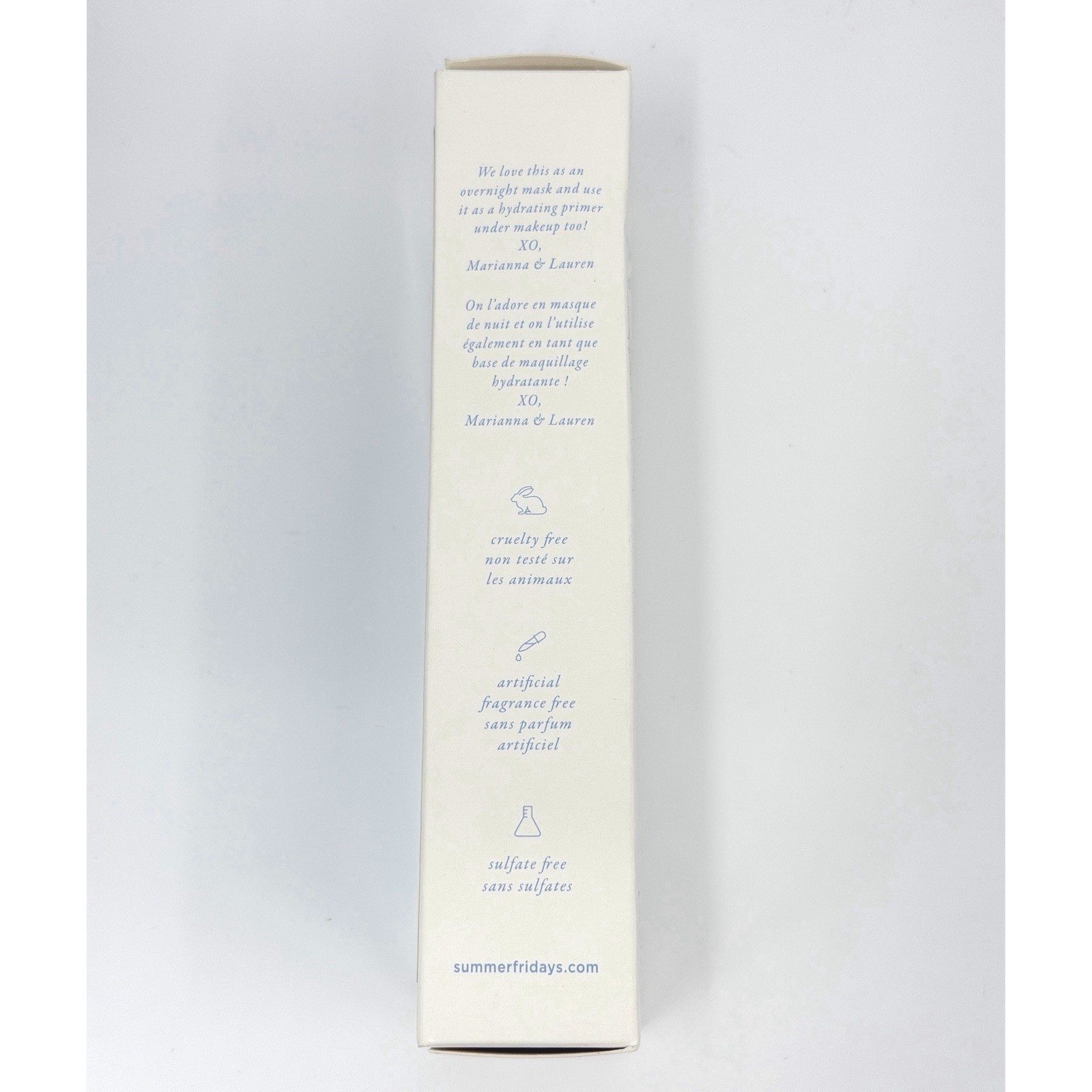 Summer Fridays Jet Lag Mask 2.25 oz Hydrating Face Mask New in Box Older Package