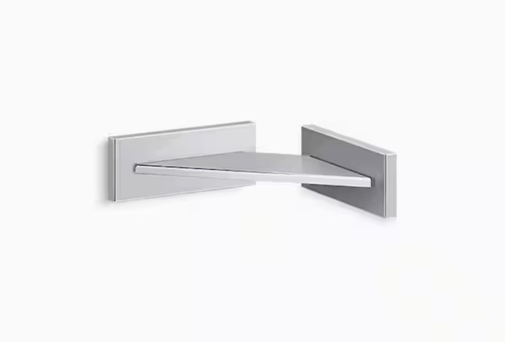 Kohler Square Foot Ledge Polished Chrome K-23287-CP FREE SHIPPING