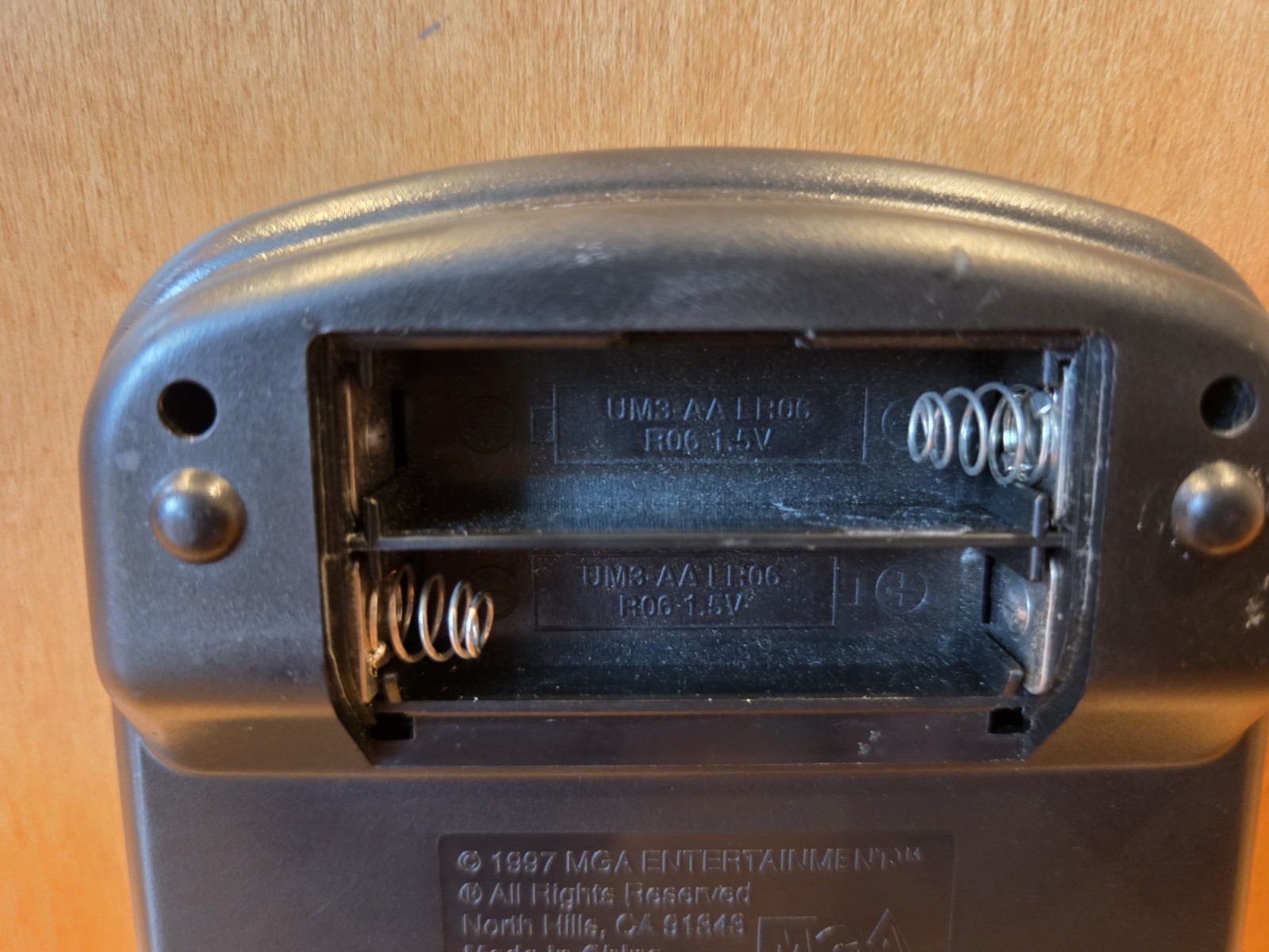 VTG 1998 Toho Entertainment Godzilla LCD Handheld Game WORKING (No Battey Cover)