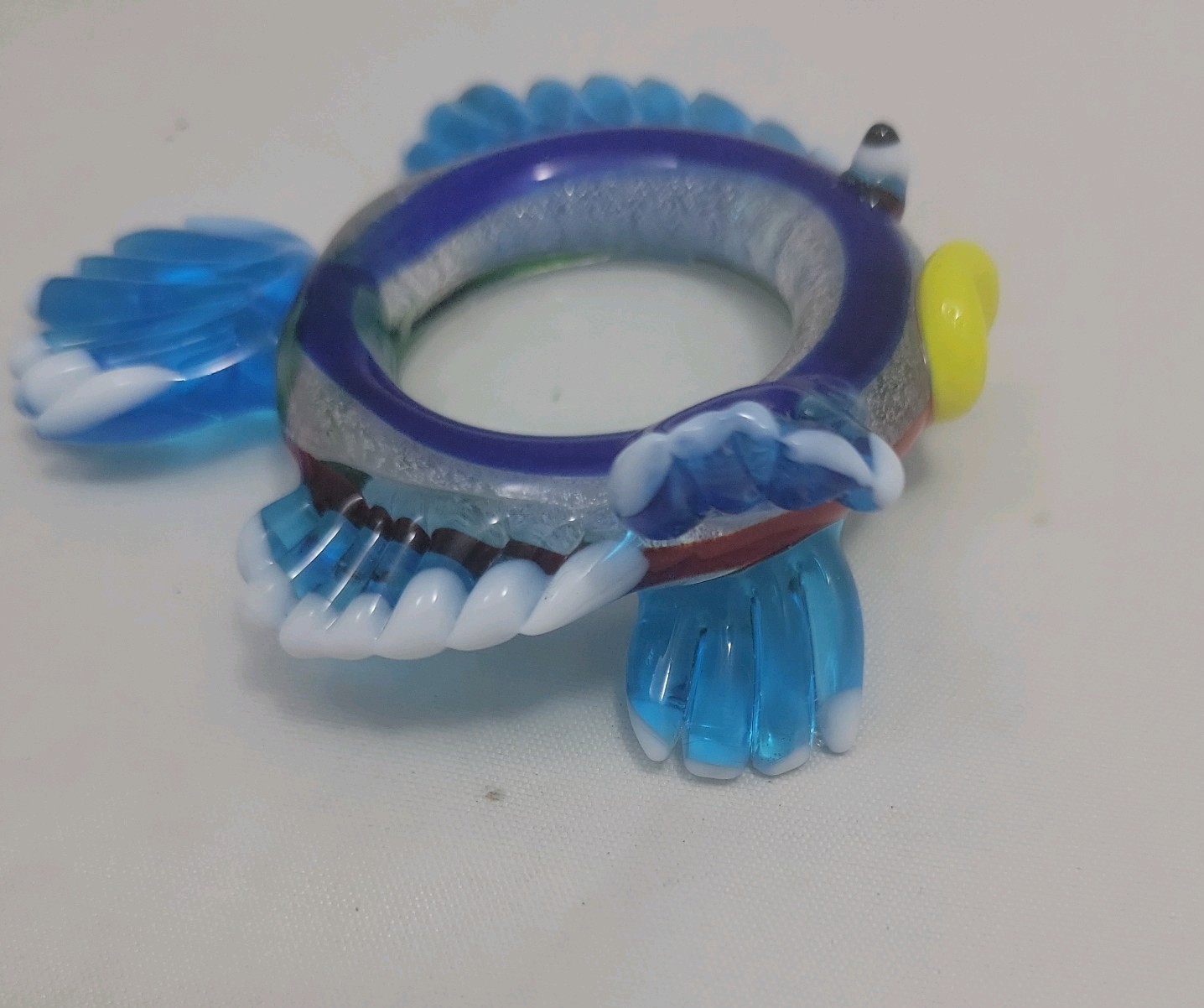 Glass Fish Magnifying Glass 3"x3" In Box The Artfully Magnified Collection NWOT