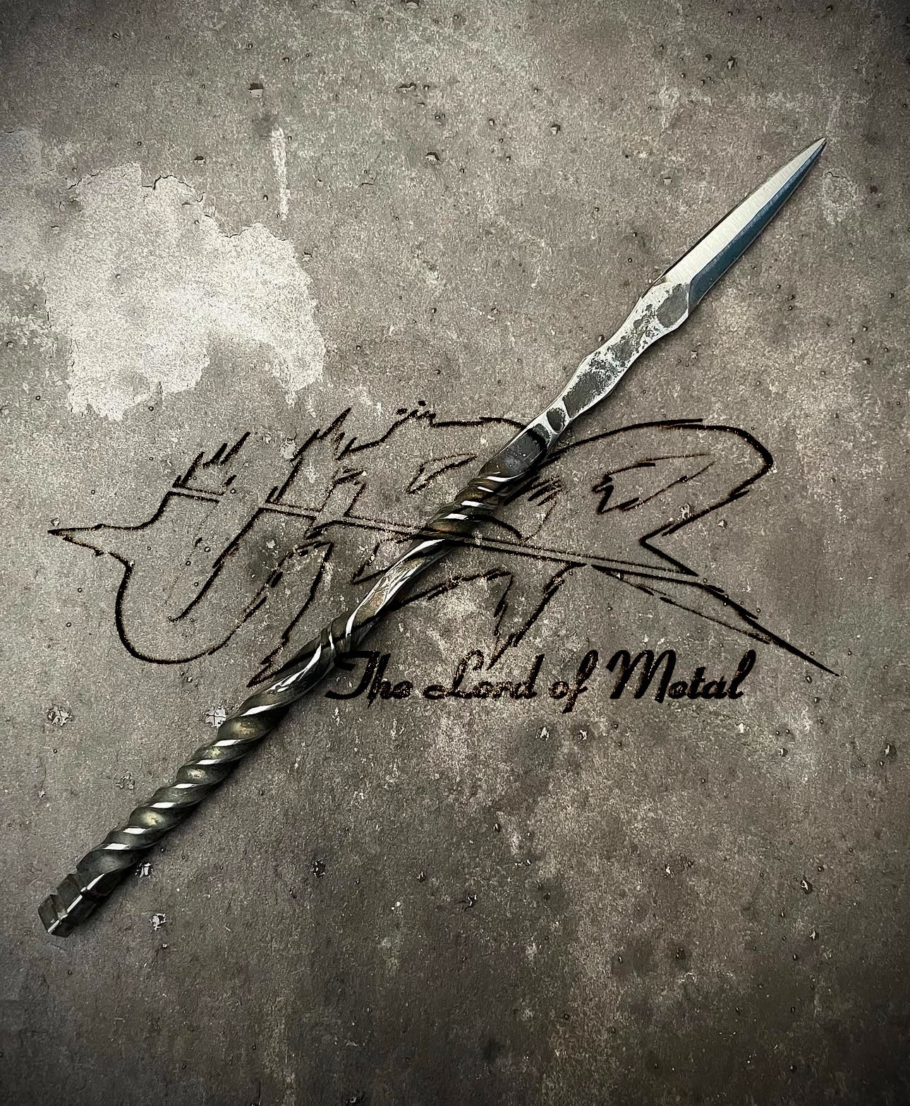 UBR Custom Handmade Mini Boar Hunting Spear with Sheath