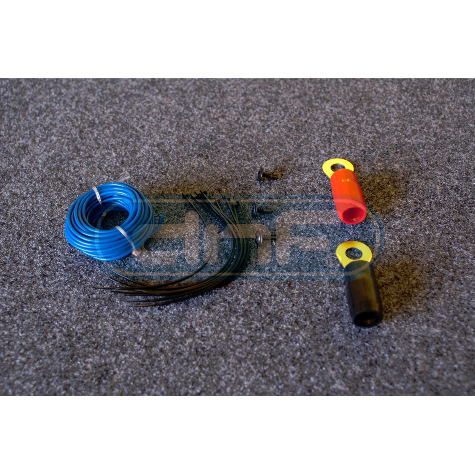 0 Gauge Amp Kit Amplifier Install Wiring Complete 0 Ga Installation Cables 6000W