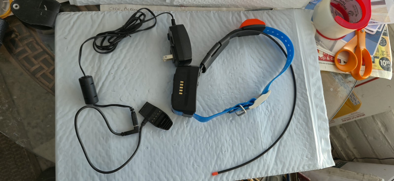 GARMIN ALPHA T5 GPS DOG TRACKING COLLAR WITH CHARGER. UNUSED NO BOX