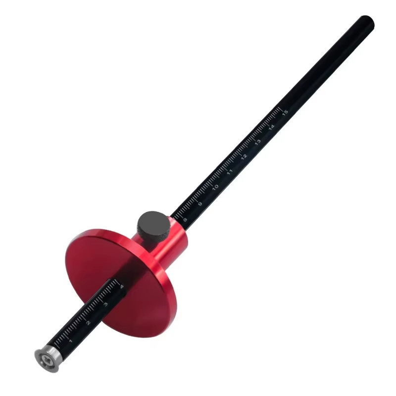 Wheel Marking Gauge Woodworking Marking Scriber Wood Marking Tools with Inch & M