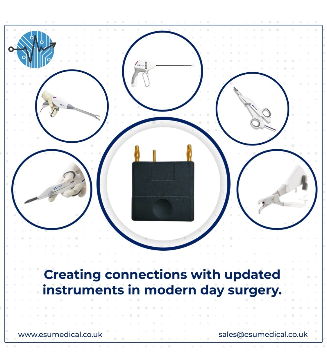 Adapter for Valleylab LigaSure 8 to Use All Covidien /Ligasure Instruments