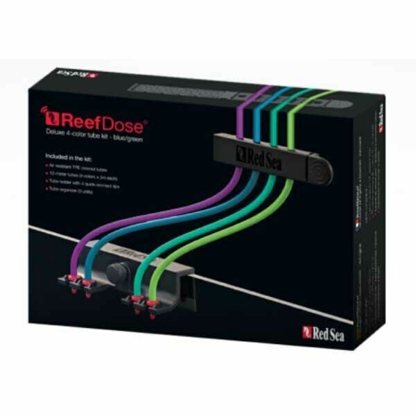 ReefDose Deluxe 4-Color Tube Kit (Blue/Green) - Red Sea