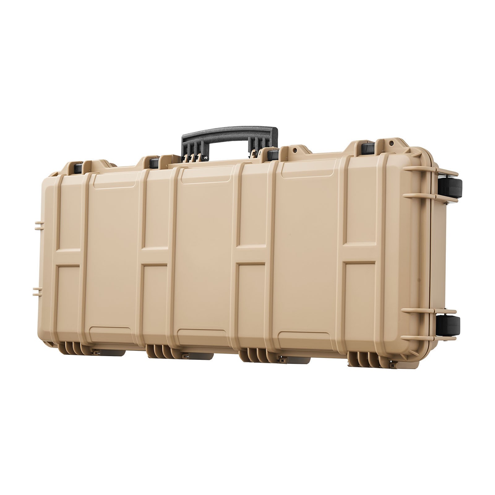 Uimoso Hard Rifle Case IP67 Waterproof Rifle Storage Case w/ Pre-cut Foam Khaki